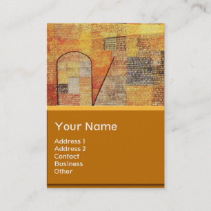 CARTE DE VISITE PARNASSE / ABSTRAIT