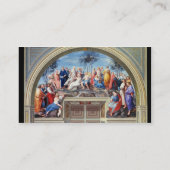 Carte De Visite Parnassus et le Disputa, du della S de strophe (Dos)