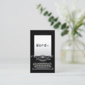 Carte De Visite "Parole." Écrivain noir ordinaire (Debout devant)