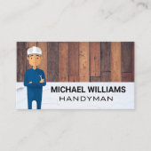 Carte De Visite Parquet | Épingler | Handyman (Devant)