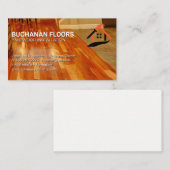 Carte De Visite Parquet et carrelage | Entrepreneur général (Devant / Derrière)
