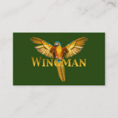 Carte De Visite Parrot Wingman (Devant)