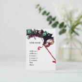 CARTE DE VISITE PARTI MASQUERADE (Debout devant)