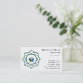 Carte De Visite Particules atomiques (Debout devant)