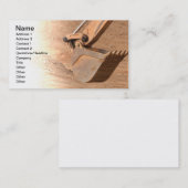 Carte De Visite partie arrière du matériel de construction (Devant / Derrière)