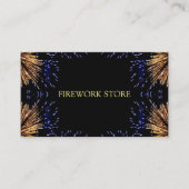 Carte De Visite Partie Firework (Devant)