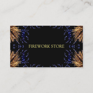 Carte De Visite Partie Firework