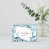 Carte De Visite parties scintillant 3D Maquillage Événement Coiffe (Debout devant)