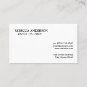 Carte De Visite Parties scintillant Arrière - plan arc-en-ciel (Dos)