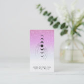 Carte De Visite *~* Parties scintillant Caress Phases Lune - Céles (Debout devant)