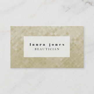 Carte De Visite Parties scintillant Carreaux Coiffeur Liste de mod