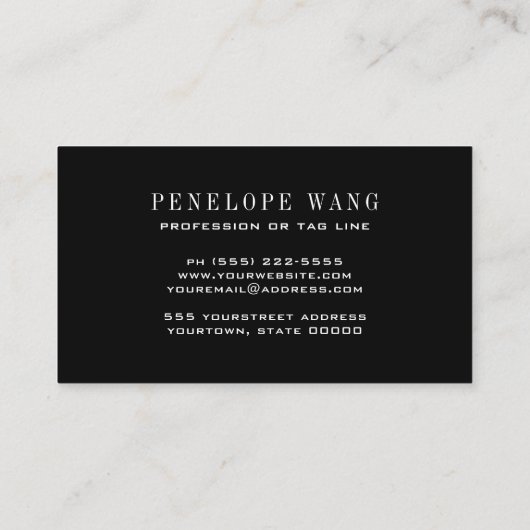 Carte De Visite Parties scintillant chic Whimsy Silver White Bokeh (Dos)