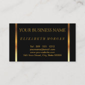 Carte De Visite Parties scintillant colorée pour les cheveux (Dos)