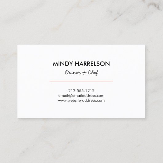 Carte De Visite Parties scintillant cuillère Whisk Spatula Bakery  (Dos)