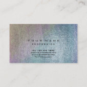 Carte De Visite Parties scintillant de maquillage des yeux de pein (Dos)