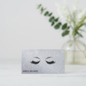 Carte De Visite Parties scintillant des cils (Debout devant)