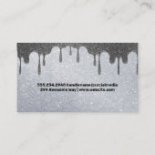 Carte De Visite Parties scintillant des cils | Kit maquillage | PA (Dos)