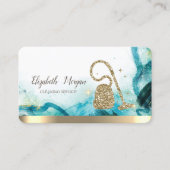 Carte De Visite Parties scintillant d'or Broom Nettoyant à vide Ab (Devant)