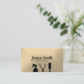 Carte De Visite Parties scintillant élégante (Debout devant)