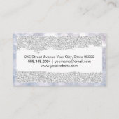 Carte De Visite Parties scintillant et Boke (Dos)