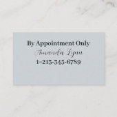 Carte De Visite Parties scintillant et diamants (Dos)