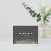 Carte De Visite Parties scintillant Glam Sparkle (Debout devant)