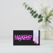 Carte De Visite Parties scintillant holographique maquillage Artis (Debout devant)