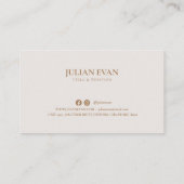 Carte De Visite Parties scintillant Holographique maquillage beaut (Dos)