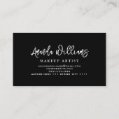 Carte De Visite Parties scintillant holographique Sparkles Lips Un (Dos)