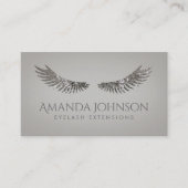 Carte De Visite Parties scintillant Lashes Eyelash Extensions Cart (Devant)