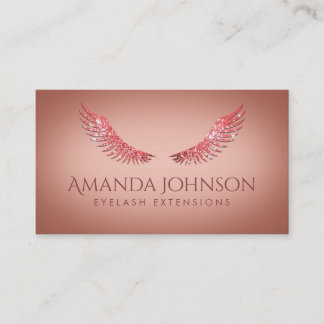 Carte De Visite Parties scintillant Mascara Eyelash Extensions Car