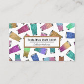 Carte De Visite Parties scintillant moderne parkings créateur (Devant)