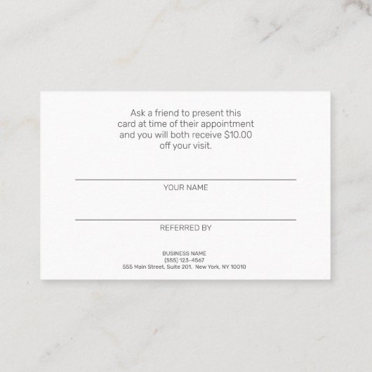 Carte De Visite Parties scintillant or Fuchsia leopard Référence C (Dos)