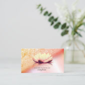 Carte De Visite Parties scintillant professionnelle moderne élégan (Debout devant)