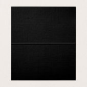 Carte De Visite Parties scintillant Rose Gold de luxe (Intérieur déplié)