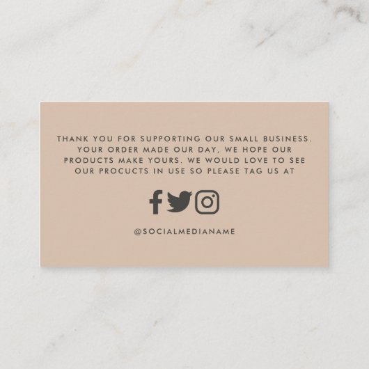 Carte De Visite parties scintillant rose or noir rose moderne merc (Dos)