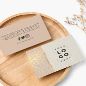 Carte De Visite parties scintillant rose or noir rose moderne merc