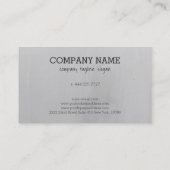 Carte De Visite Parties scintillant Wavy Gold (Dos)