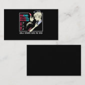 Carte De Visite Pas de fin d'anniversaire Vêtements mangas Art Cos (Devant / Derrière)