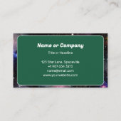 Carte De Visite Pas de planète B (Dos)