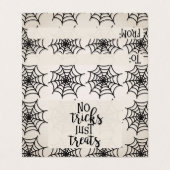 Carte De Visite Pas De Trucs Il Suffit De Traiter Les Goodies D'Ha (Extérieur déplié)