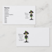 Carte De Visite Pas un fan d'hiver (Devant / Derrière)