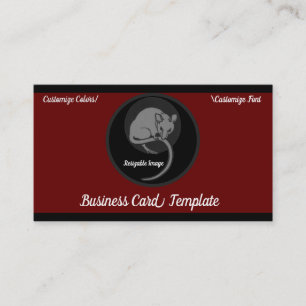 Carte De Visite Pas un logo d'art souris