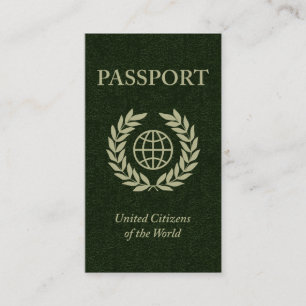 Carte De Visite passeport