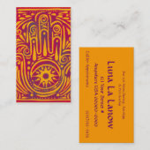 Carte De Visite Passion et magie (Devant / Derrière)