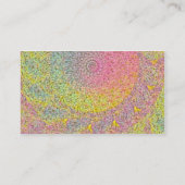 Carte De Visite Pastel Abstrait (Dos)
