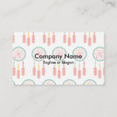 Carte De Visite Pastel de Dreamcatcher (Dos)