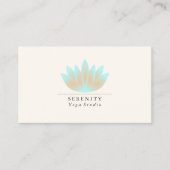 Carte de visite - pastel de Lotus (Devant)