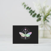 Carte De Visite Pastel Goth Cute (Debout devant)