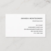 Carte De Visite Pastel Pink & Faux Parties scintillant Boho Arc-en (Dos)